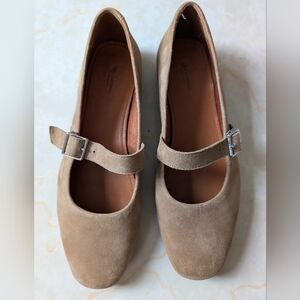 Vagabond Suede Jolin Ballet Flats